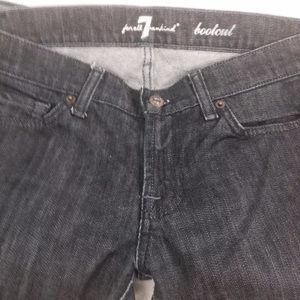 7 for all mankind Bootcut Jean Dark Wash Size 28